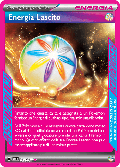 167-167 Energia Lascito Holo TWM Crepuscolo Mascherato ITA NM