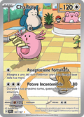 187-167 Chansey Illustrazione Rara TWM Crepuscolo Mascherato ITA NM