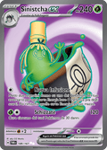 189-167 Sinistcha ex Full Art TWM Crepuscolo Mascherato ITA NM