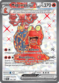 191-167 Magcargo ex Teracristal Full Art TWM Crepuscolo Mascherato ITA NM