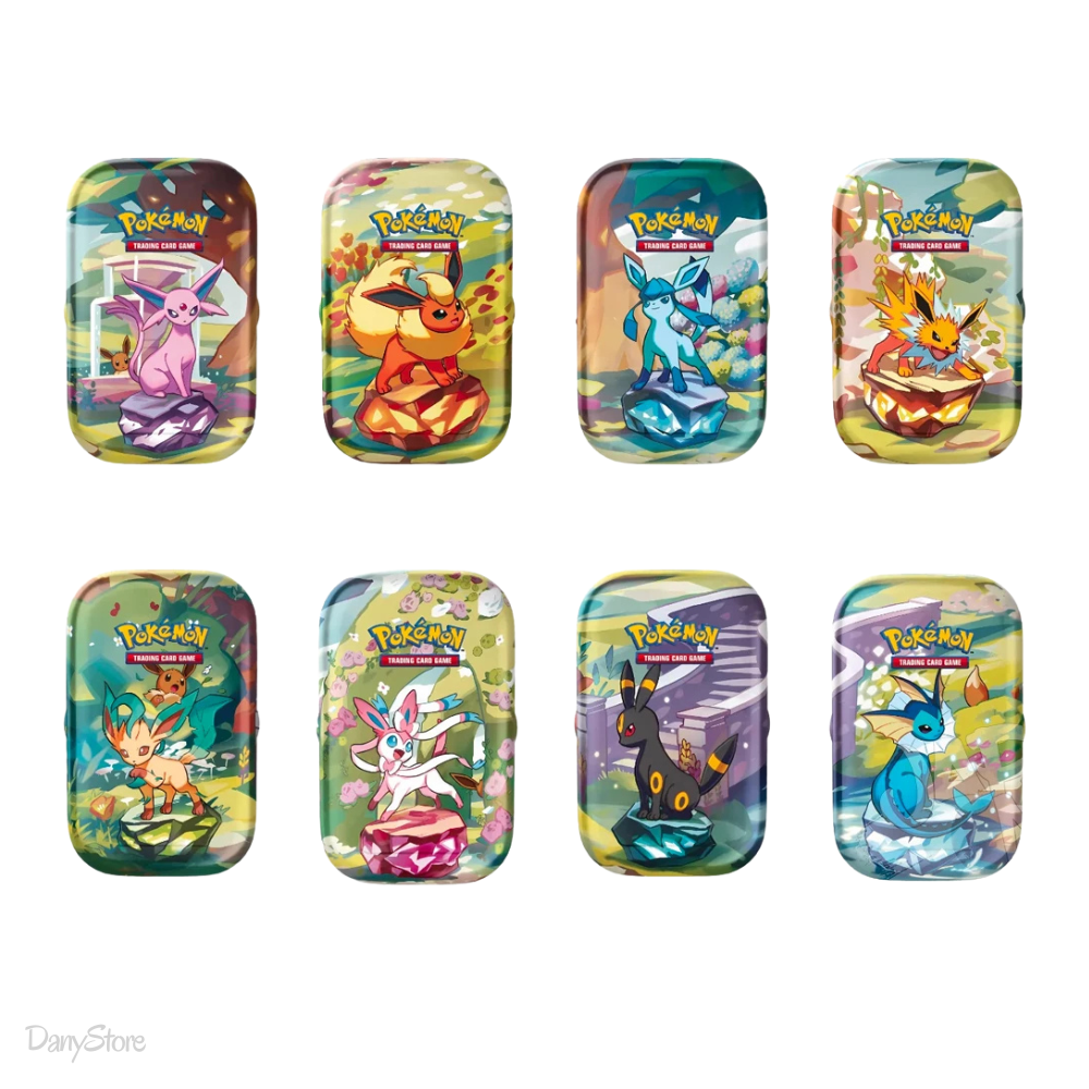 Pokémon Mini Tin Evoluzioni Prismatiche Ita da Collezione - Artwork Random