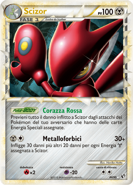 084-090 Scizor Prime UD Senza Paura ITA POOR