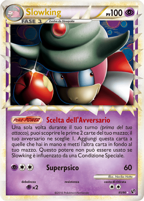 085-090 Slowking Prime UD Senza Paura ITA GOOD