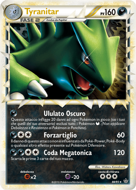 88-95 Tyranitar UL Forze Scatenate ITA GOOD