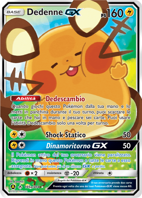 195a-214 Dedenne GX UNB Legami Inossidabili ITA NM