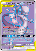222-236 Mewtwo e Mew GX Alleati UNM Sintonia Mentale ITA POOR