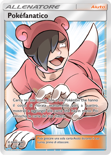236-236 Pokéfanatico Full Art UNM Sintonia Mentale ITA EX