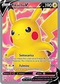 170-185 Pikachu V Full Art VIV Voltaggio Sfolgorante ITA EXCELLENT