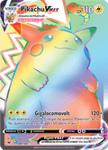 188-185 Pikachu VMAX Rara Segreta VIV Voltaggio Sfolgorante ITA POOR