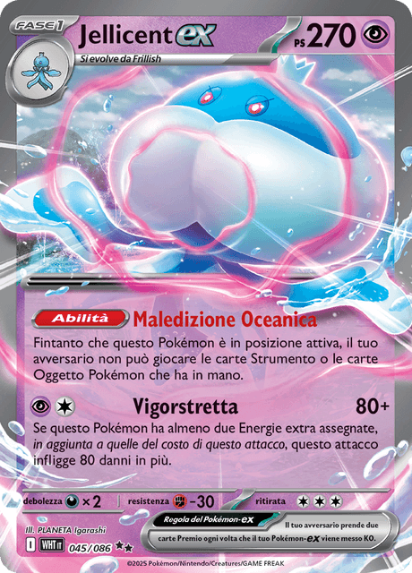 045-086 Jellicent ex WHT Fuoco Bianco ITA NM