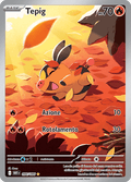 096-086 Tepig Illustrazione Rara WHT Fuoco Bianco ITA NM