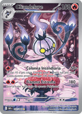 103-086 Chandelure Illustrazione Rara WHT Fuoco Bianco ITA NM