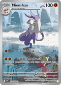 134-086 Mienshao Illustrazione Rara WHT Fuoco Bianco ITA NM