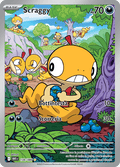 138-086 Scraggy Illustrazione Rara WHT Fuoco Bianco ITA NM