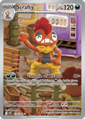 139-086 Scrafty Illustrazione Rara WHT Fuoco Bianco ITA NM