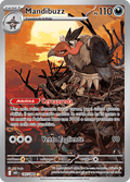 145-086 Mandibuzz Illustrazione Rara WHT Fuoco Bianco ITA NM