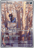 146-086 Deino Illustrazione Rara WHT Fuoco Bianco ITA NM