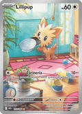 154-086 Lillipup Illustrazione Rara WHT Fuoco Bianco ITA NM