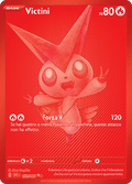 172-086 Victini Nero Bianco Rara WHT Fuoco Bianco ITA NM