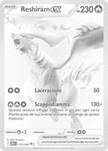 173-086 Reshiram ex Nero Bianco Rara WHT Fuoco Bianco ITA NM