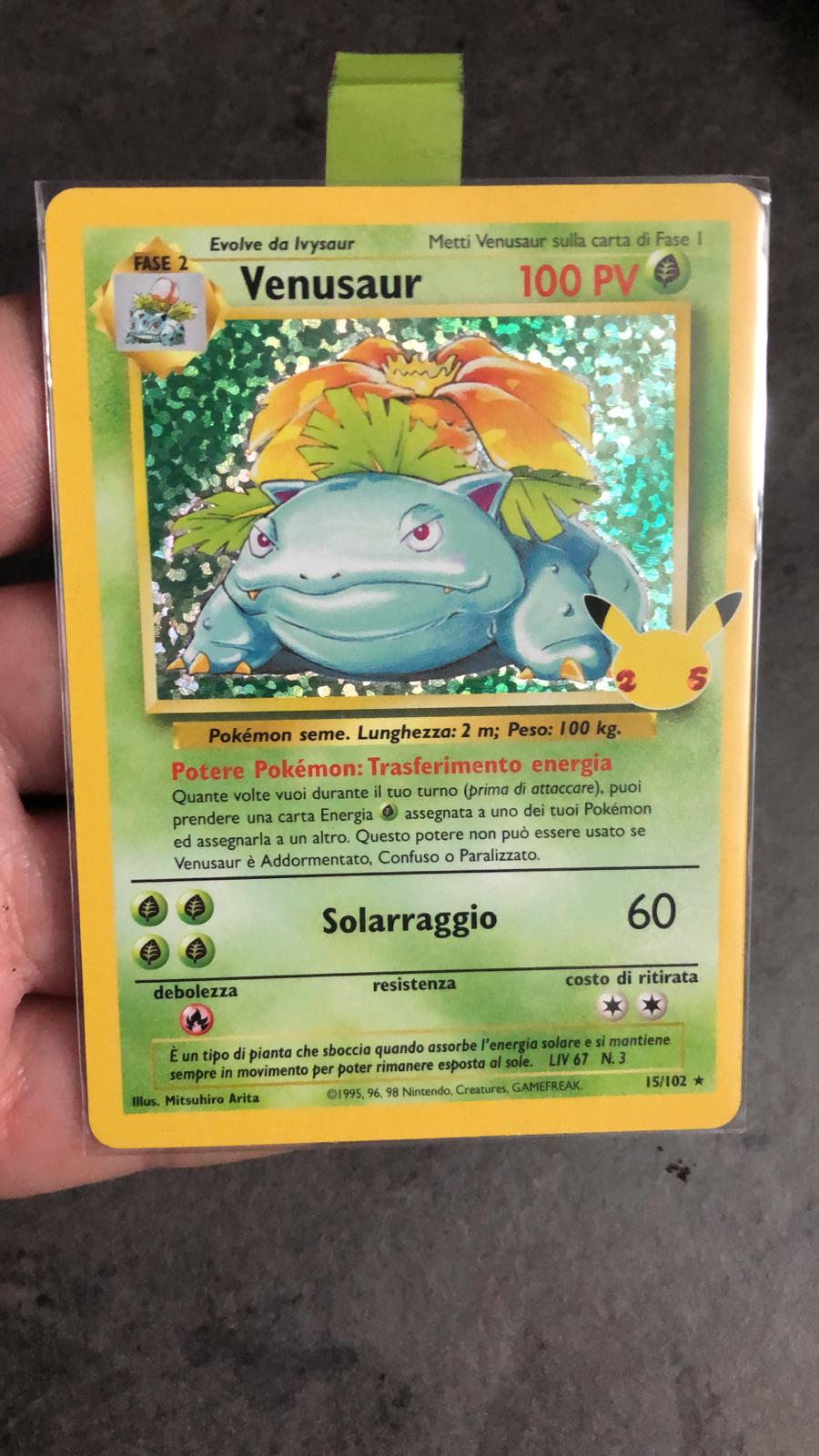 027-025 Venusaur CEL Gran Festa ITA NM