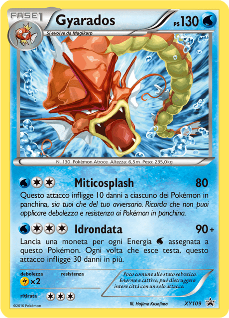 Promo XY109 Gyarados  ITA POOR