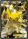 124 Pikachu ex XYPR XY 124 Black Star Promos ENG POOR