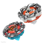 Confezione Dual Pack Hasbro Beyblade X Crest Leon 4-55A e Clamp Crab 9-65S