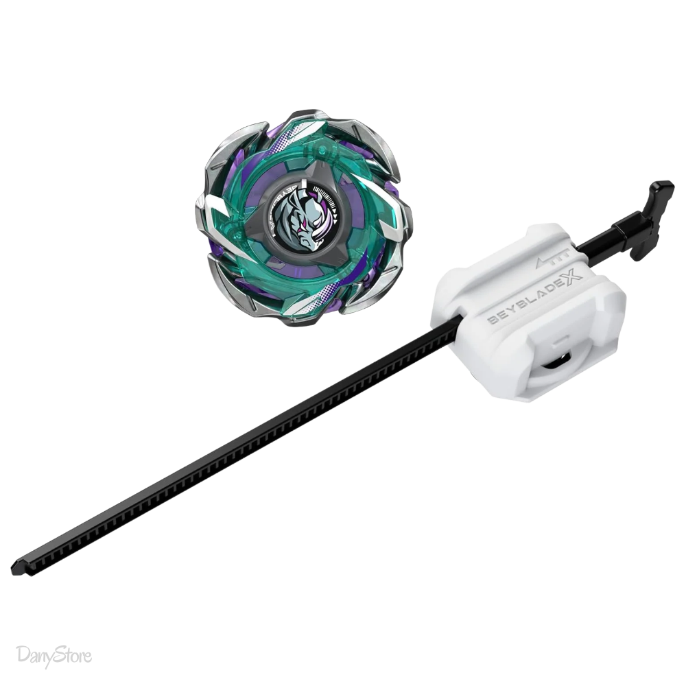 Trottola Beyblade X Reaper Rhino C 4-55D Hasbro con lanciatore e cordicella