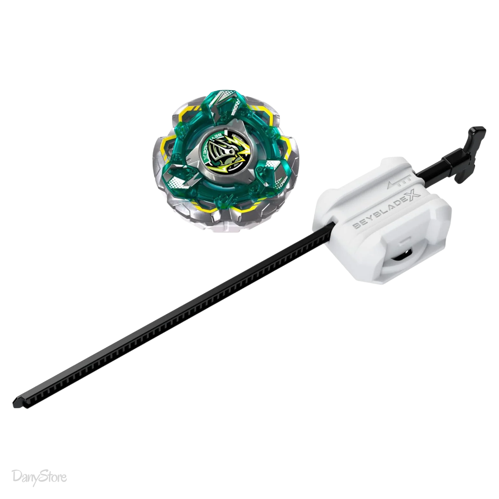 Starter Pack Beyblade X Armor Knight GV 8-70UN Hasbro Trottola con Lanciatore Difesa Originale