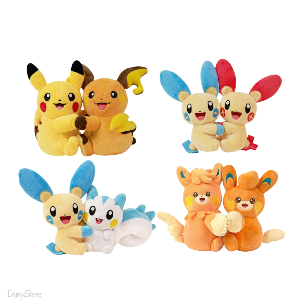 Blind Box ufficiale Pokémon contenente un peluche interattivo elettrico a sorpresa in edizione asiatica cinese.