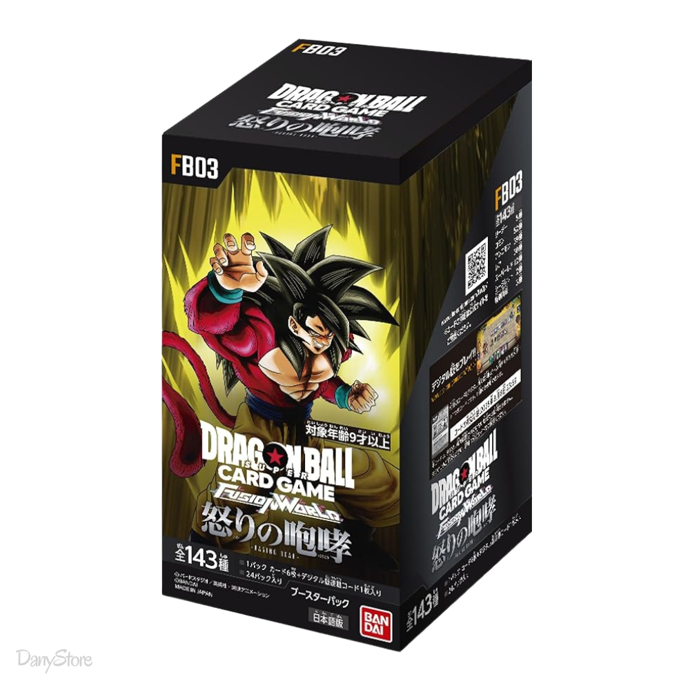 Dragon Ball Super Fusion World Raging Roar [FB-03] Display Box 24 Buste - JAP