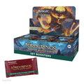 Box sigillato da 30 buste dell'espansione di Magic The Gathering Il Signore degli Anelli: Racconti della Terra di Mezzo in lingua inglese.