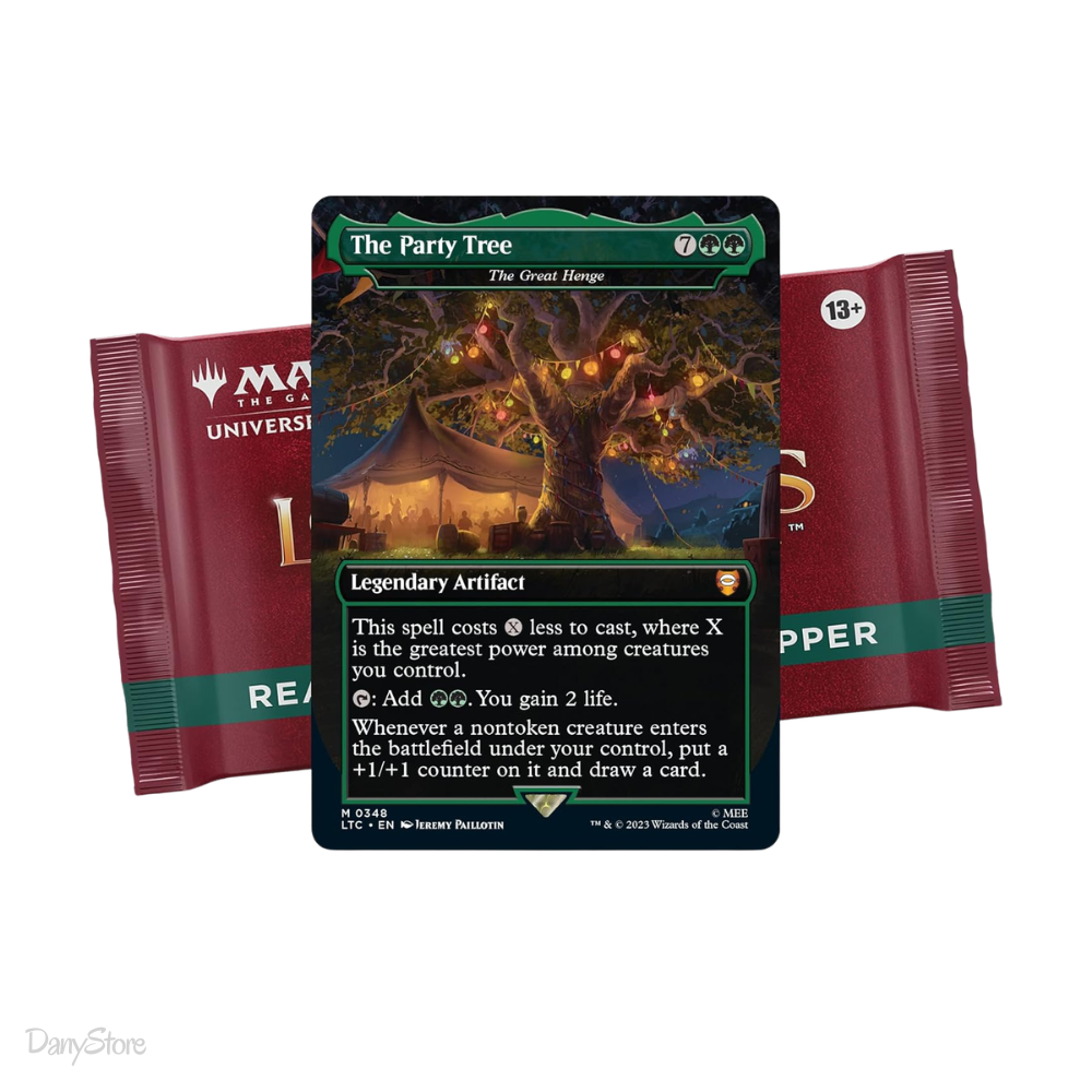 Box sigillato da 30 buste dell'espansione di Magic The Gathering Il Signore degli Anelli: Racconti della Terra di Mezzo in lingua inglese.