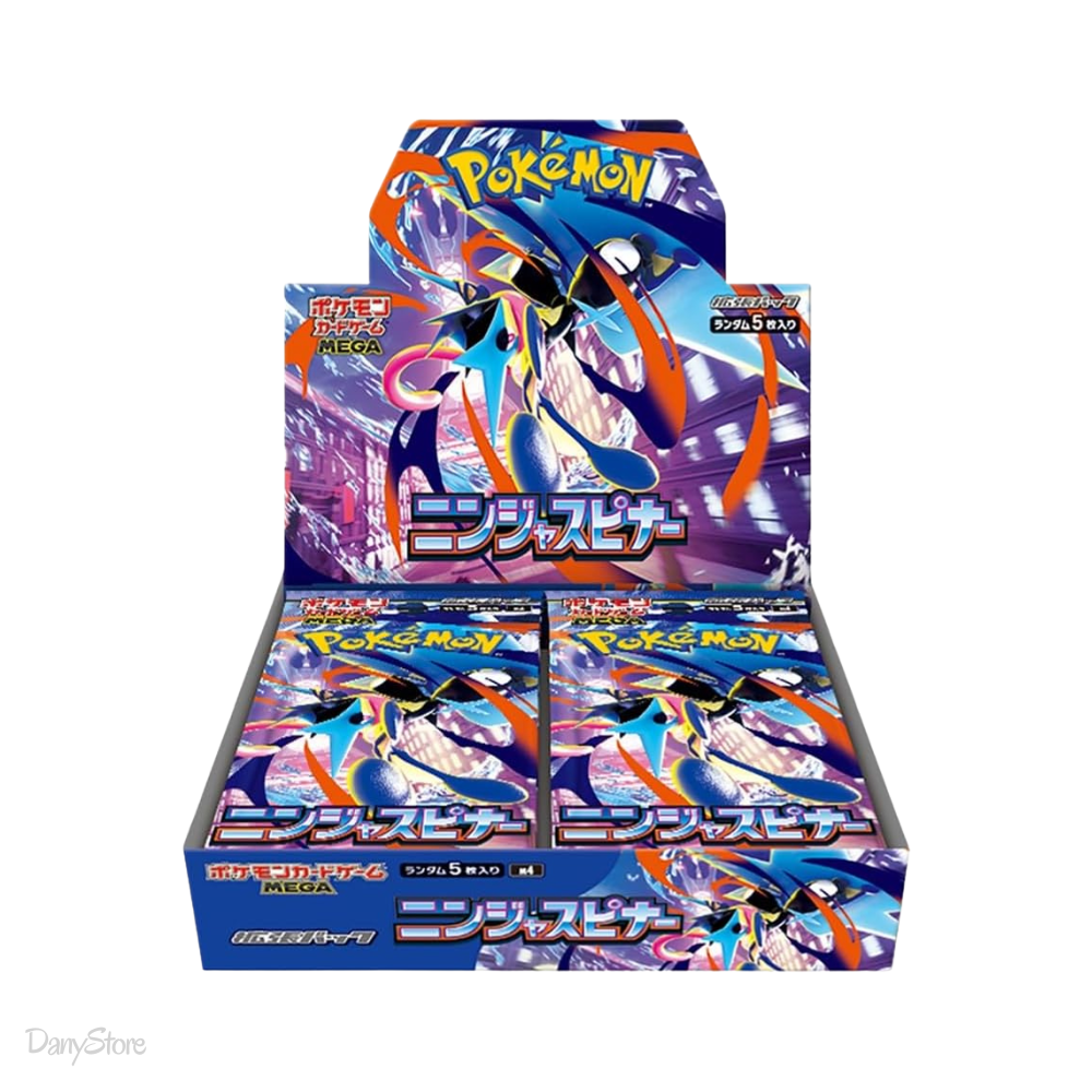 Pokémon Ninja Spinner [M4] Display Box 30 Buste - JAP