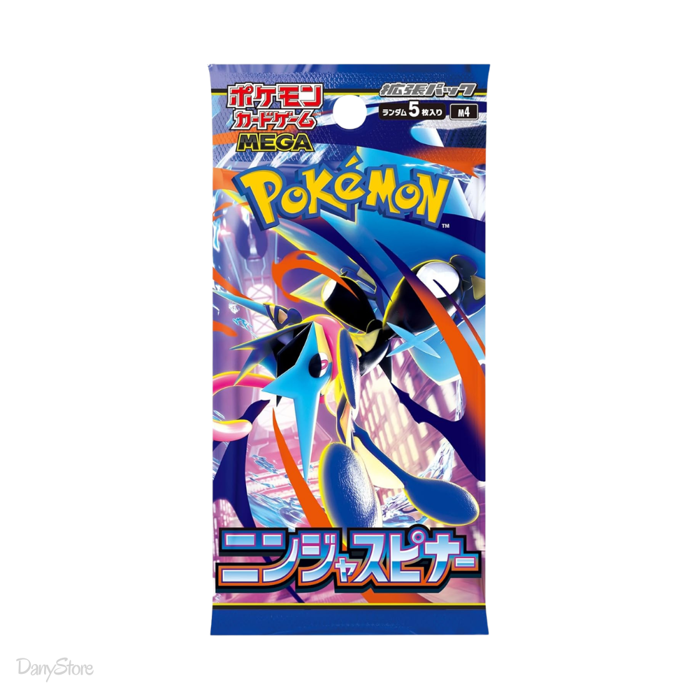Pokémon - Busta Ninja Spinner - 5 Carte JAP