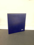 Album Cards Collection 4 Anelli QuadRow colore Blu con divisorio