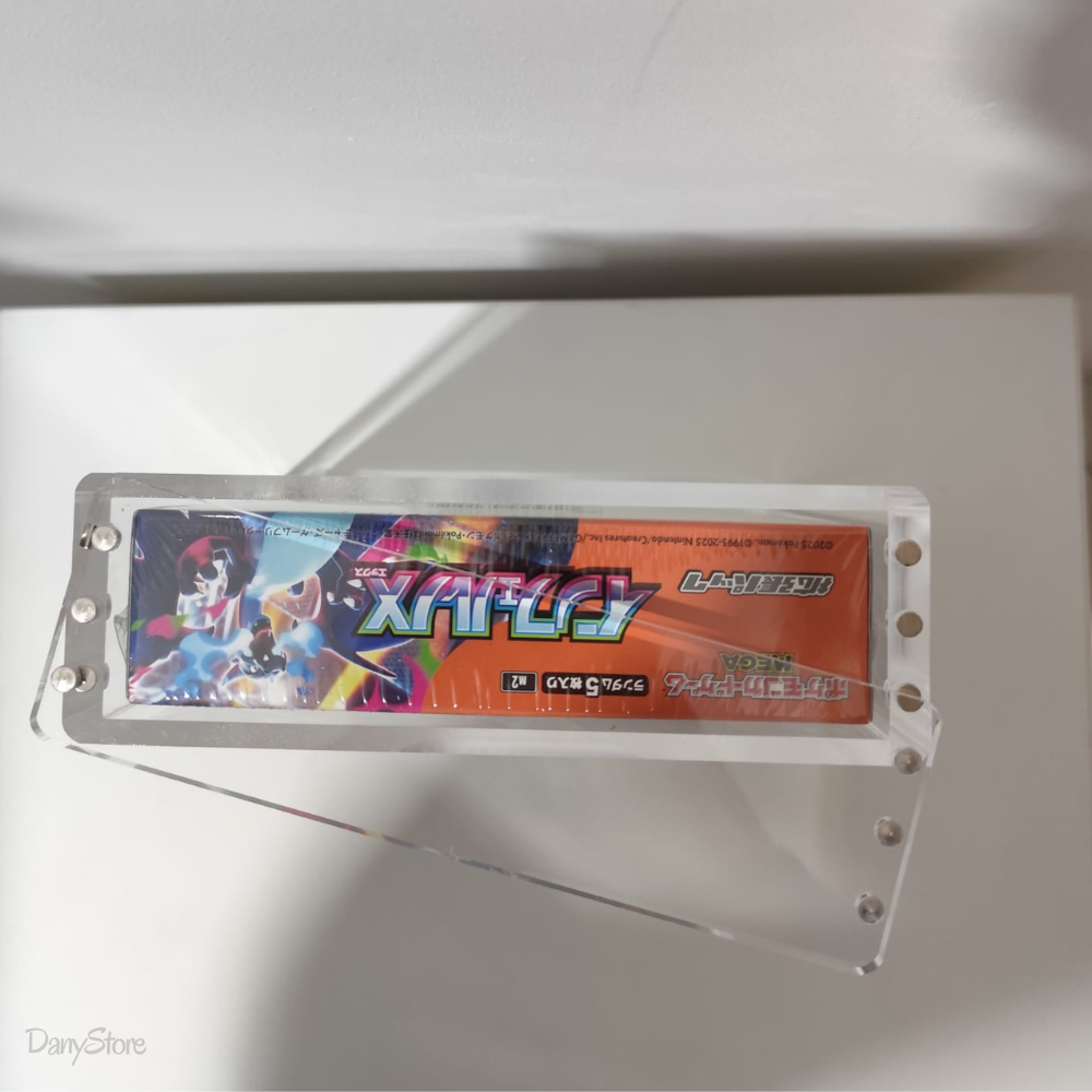Case protettivo magnetico in plexiglass per Display Box Pokémon giapponesi vuoto
