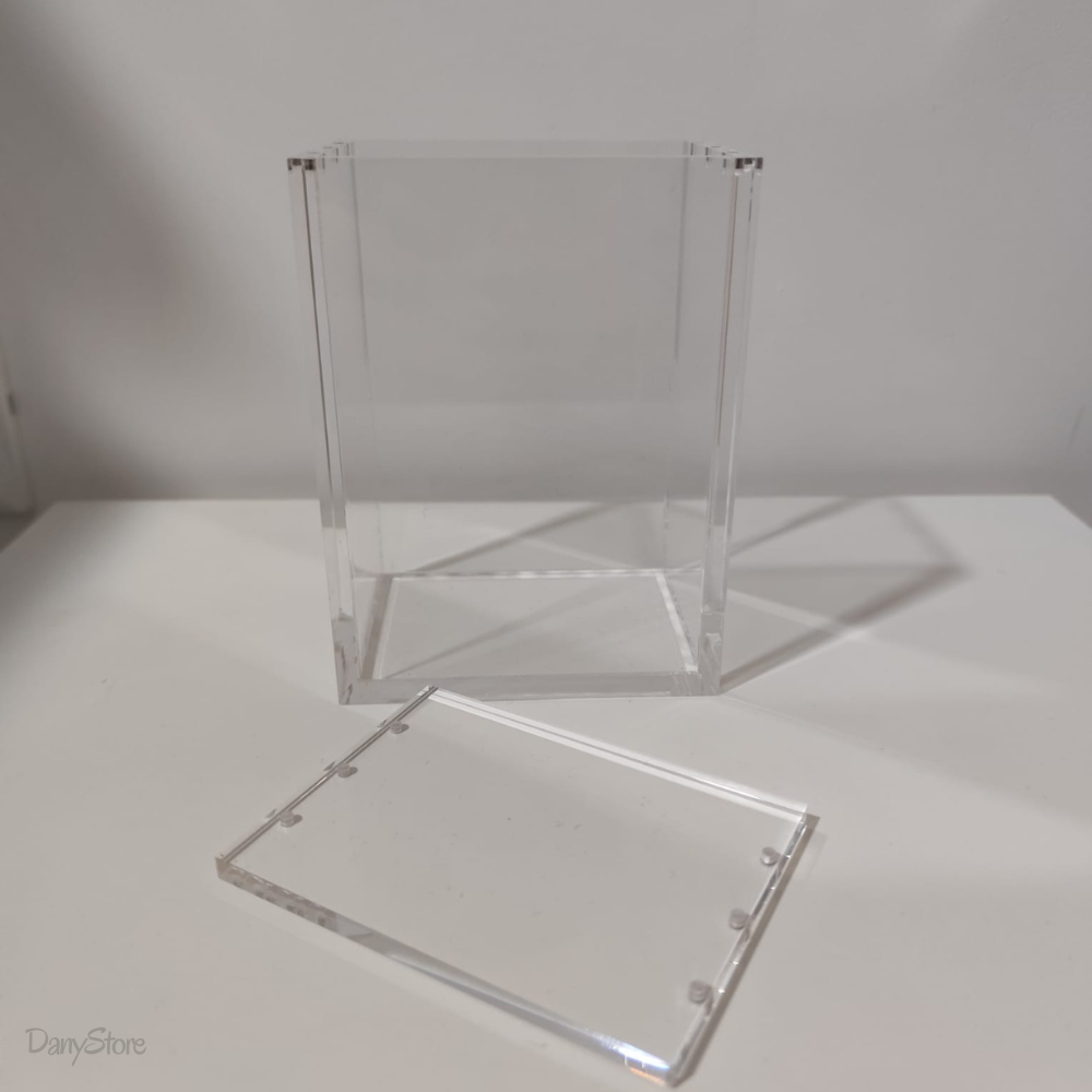 Case protettivo magnetico in plexiglass per Pokémon Booster Bundle 6 buste vuoto