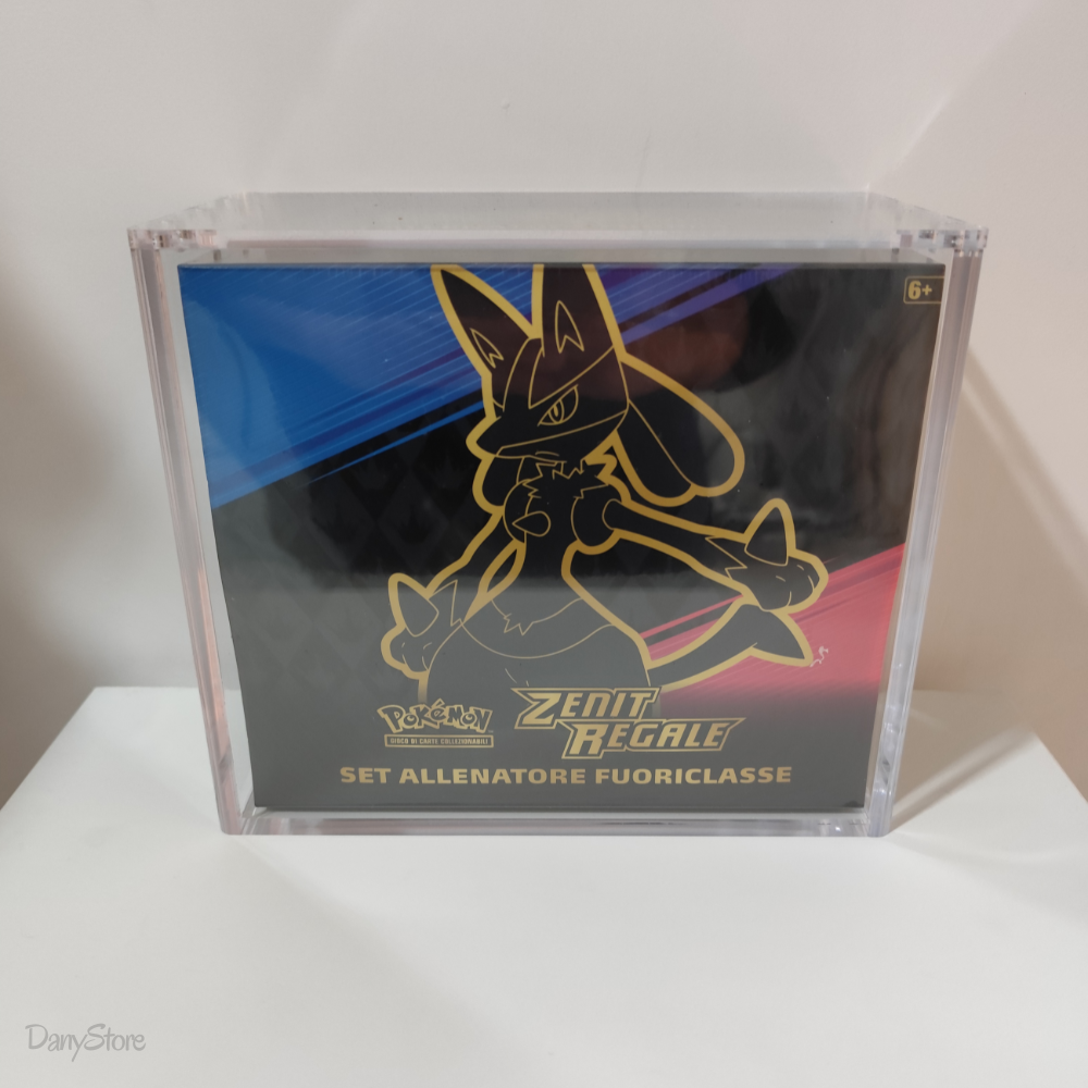 Case protettivo magnetico in plexiglass per Pokémon Elite Trainer Box vuoto