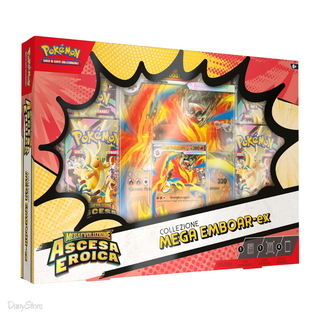 Pokémon Collezione Mega Emboar ex Ascesa Eroica ITA