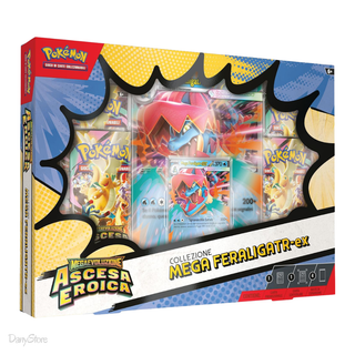 Pokémon Collezione Mega Feraligatr ex Ascesa Eroica ITA