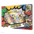 Box Collezione con Poster Premium Mega Lucario ex con carta promozionale e poster illustrato