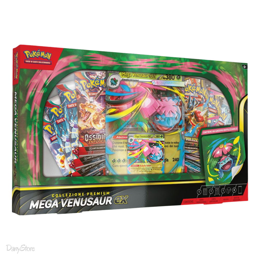 Box Collezione Premium Mega Venusaur ex con bustine espansione