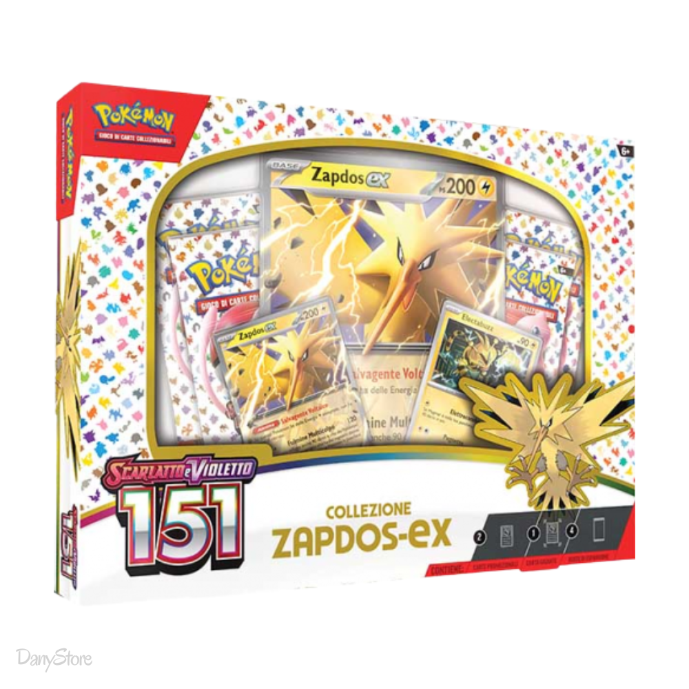 Pokémon Scarlatto e Violetto 151 Collezione Zapdos ex ITA