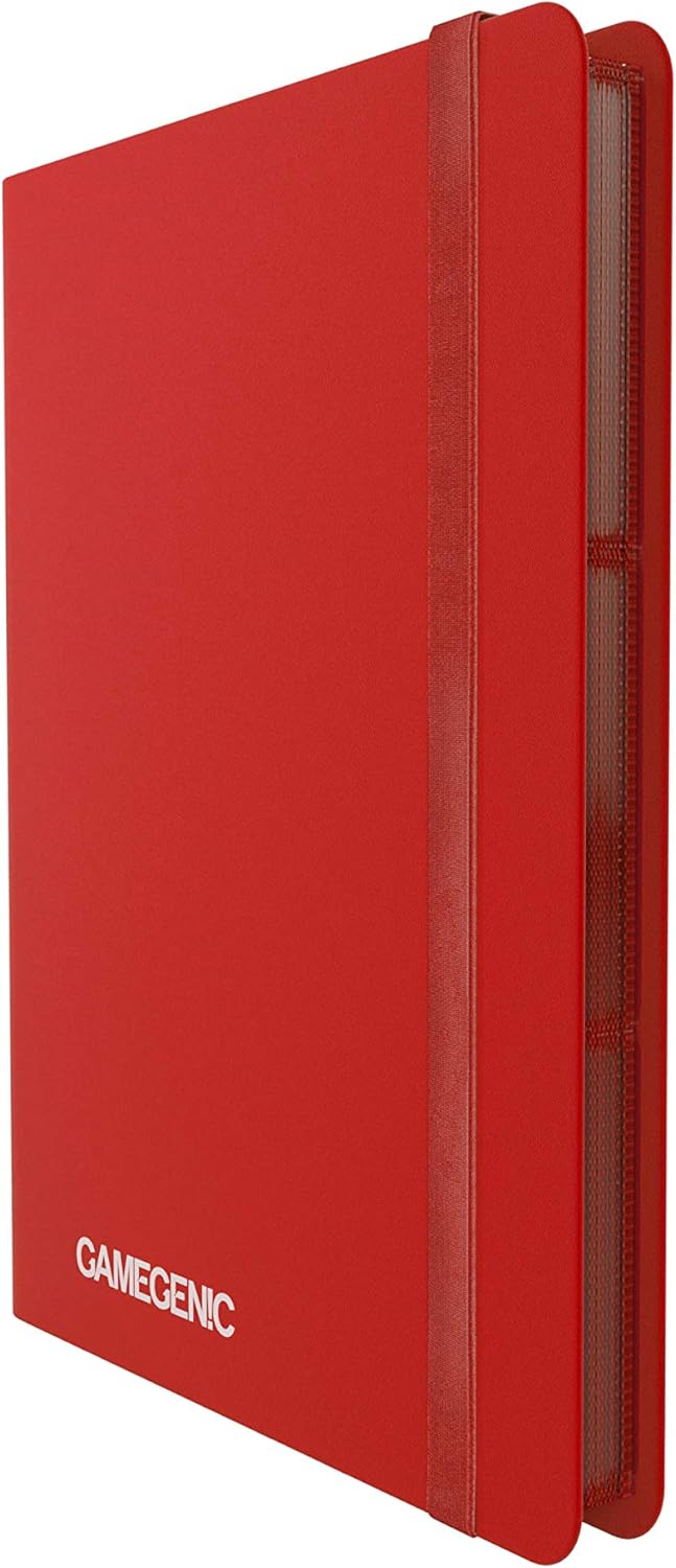 Album Gamegenic 18-Pocket 9 tasche colore Rosso