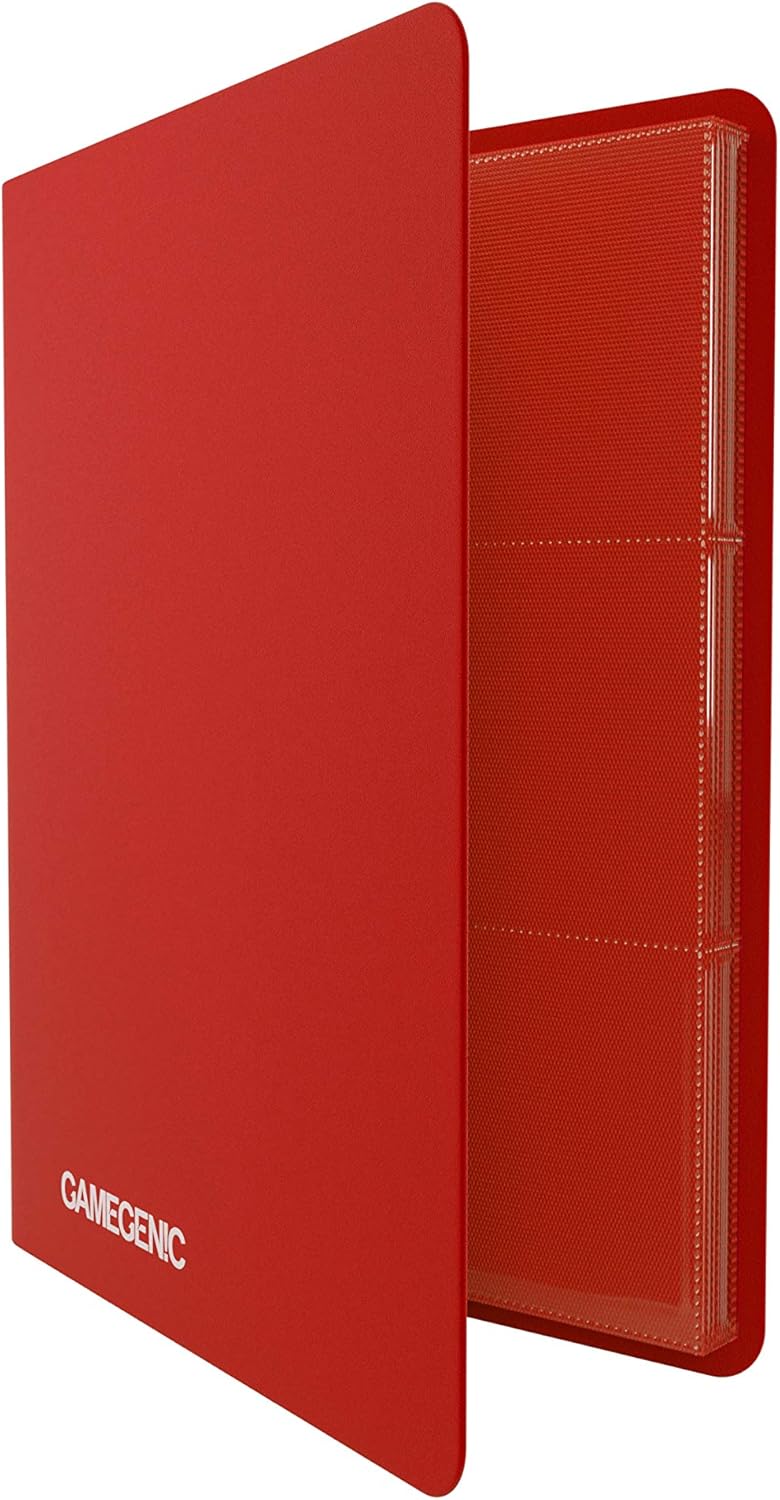 Album Gamegenic 18-Pocket 9 tasche colore Rosso