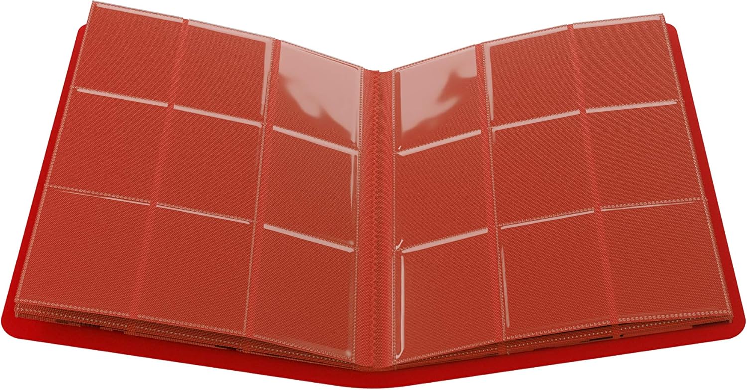 Album Gamegenic 18-Pocket 9 tasche colore Rosso