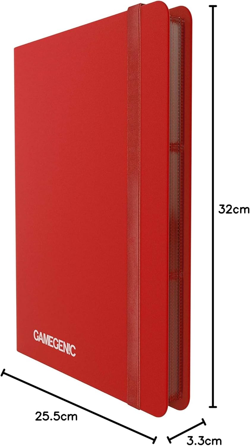 Album Gamegenic 18-Pocket 9 tasche colore Rosso