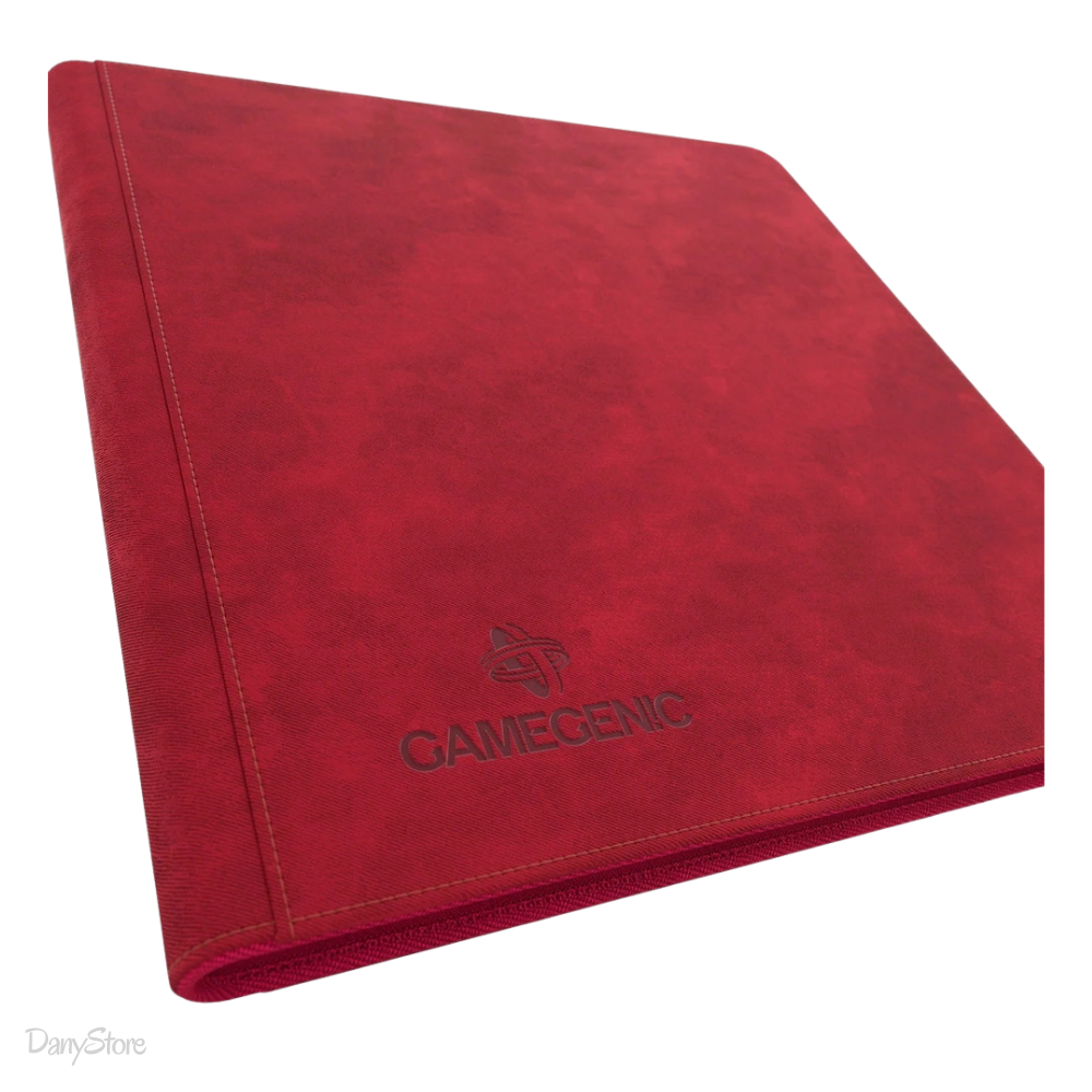 Album Gamegenic Zip-Up 24 Tasche colore Rosso chiuso